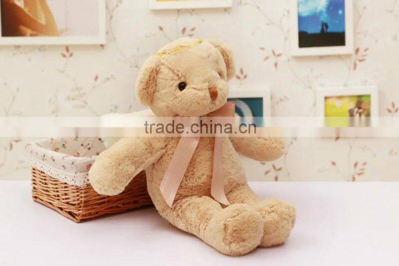 cute soft plush wholesale custom 12 inch teddy bear