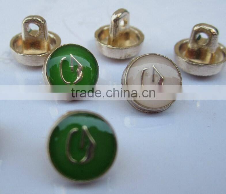 loop button ,brass made