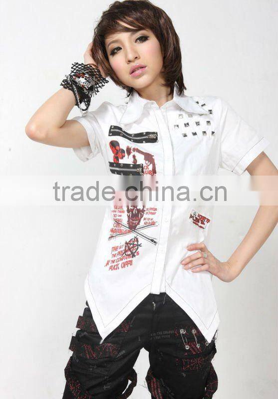 Visual Kei Gothic Dolly Cosplay KERA Lolita shirt Japan fashion