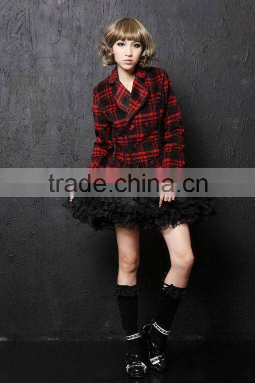 Red Ruffles Lolita Bolero Jacket 61191