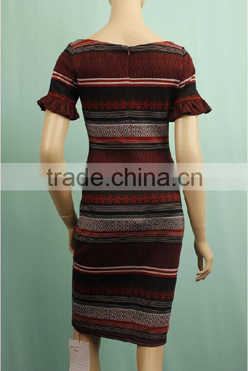 Top quality ladies short sleeve midi tube sex women party dress WD150832580