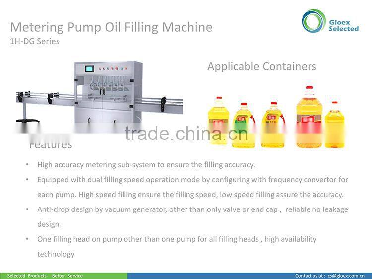 Oil pouch packing machine