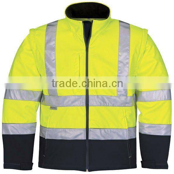 Hivis softshell jacket