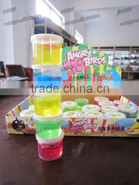 LOW PRICE novelty magic crystal putty slime crystal gift crystal toy barrel slime magic putty toys green slime