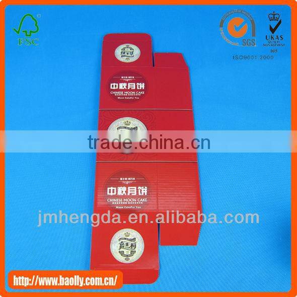 Made in china art paper box for food