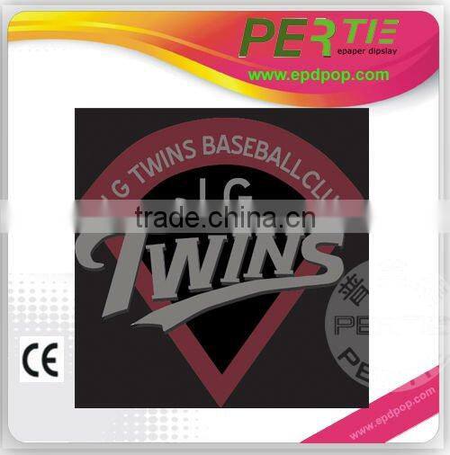 clear acrylic epaper display Flashing billboards epd display advertising pole signs