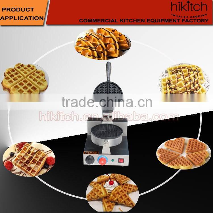 Professional Countertop electric stainless steel waffle baker