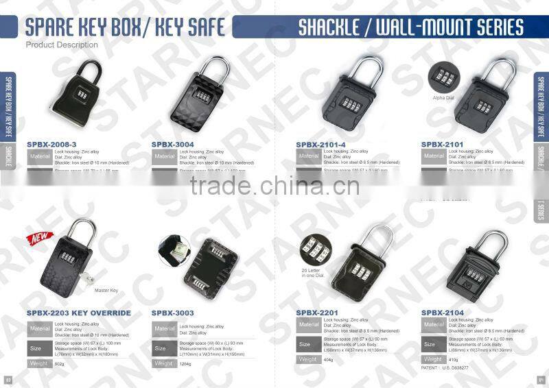 Surf Lock Key Stash Padlock Combination real estate agent