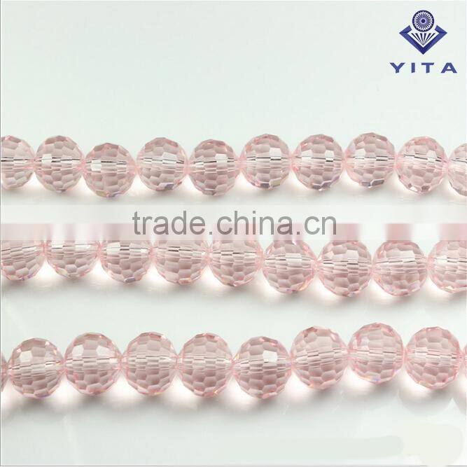 Wholesale Red color 6MM 96 faceted crystal ball beads for DIY Jewelry making
