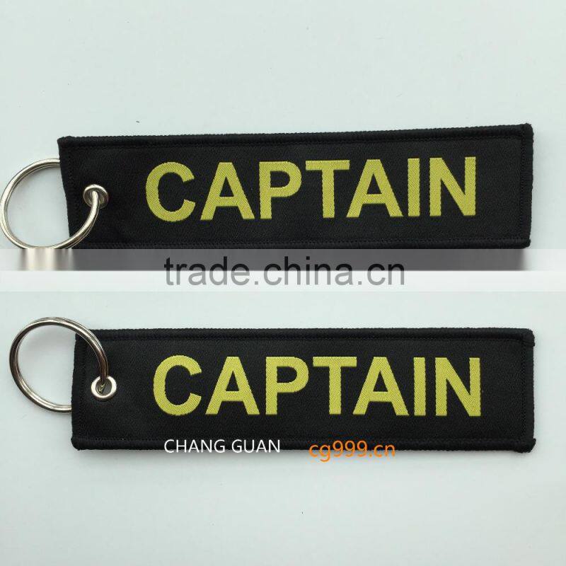 The washable woven label key ring for gifts