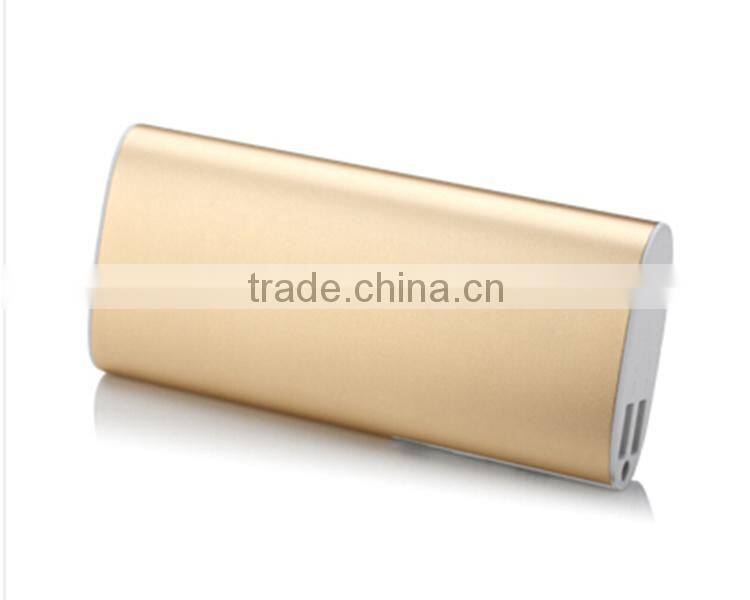 Wholesale high capacity dual output mobile charger power bank 10000 mah