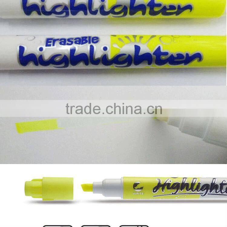 2 in 1 erasable highlighter marker pen item 529