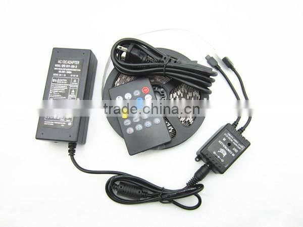 SMD5050 Flex RGB LED Strip Kit with Color-box Packing