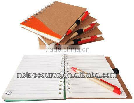 Promotion Recycled Mini Notepad With Pen