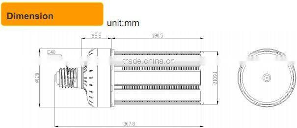 Shenzhen Dimmable LED Lamp 300 Degree LED Corn Light/LED Corn Bulb for Sales