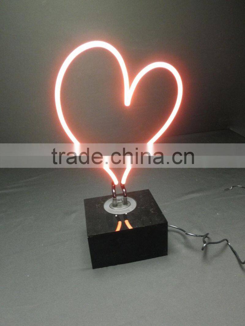 Low Price New Design Top Selling Neon Desk Light,Custom Neon Table Light