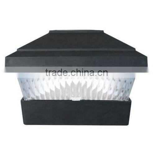Cheap White Plastic Led Solar Deck Post Light