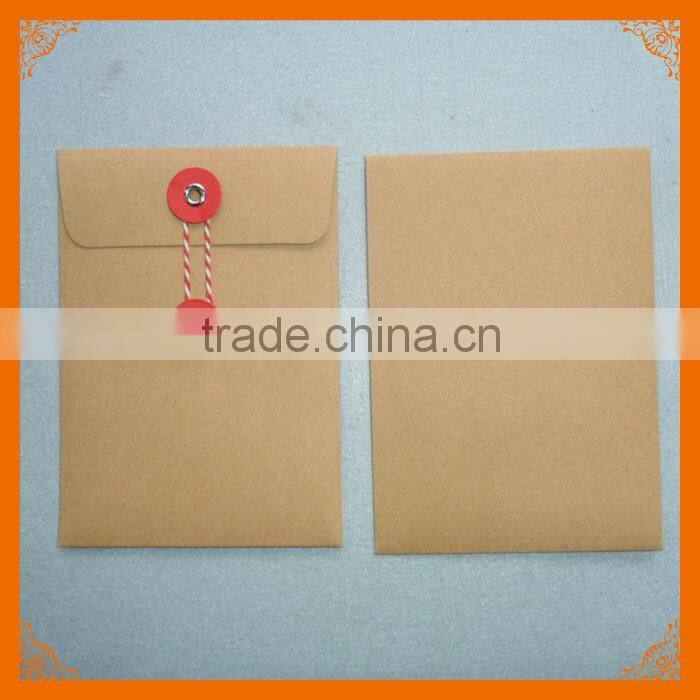 c6 kraft paper envelope with string
