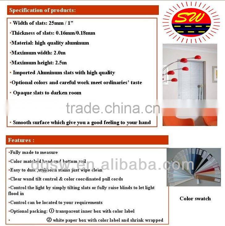 High quality vertical blinds