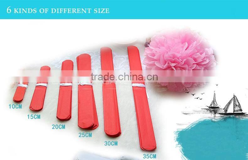 wedding items tissue pom poms wedding decoration materials