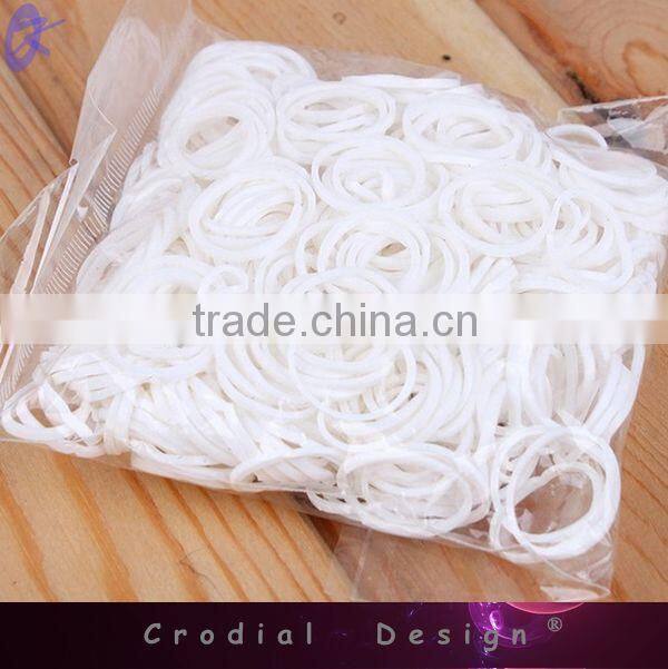 Cheap Wholesale Color Silica Gel Rubber Band Jewelry Accessories For Kids DIY Bracelets