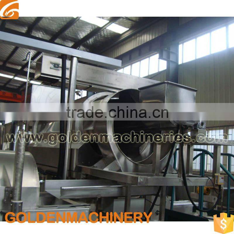 Continuous Honey Coated Peanut New Designed Peanut Coating Production Line