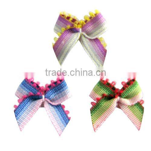 Factory High Quality Beautiful Fashion Ribbon Bows for hair decoration