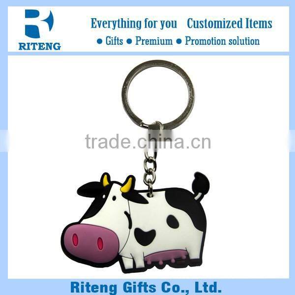 Promotional Cow Shape Keyring