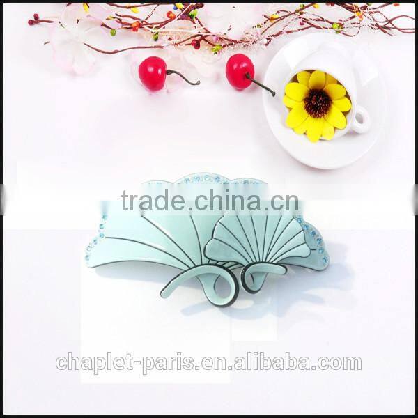 high quality -the shape of ganoderma lucidum hair clips handmade in China