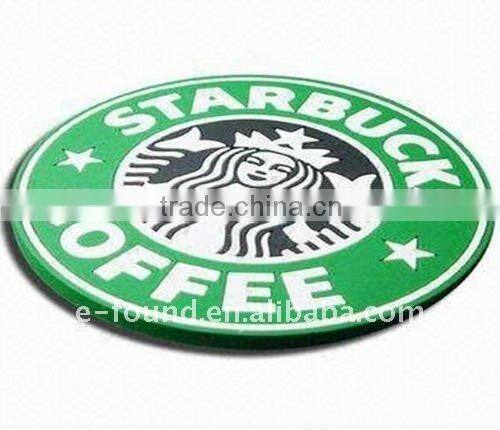 Red Eco-friendly PU cup coaster