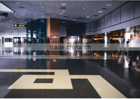 High-glossy salt-pepper floor porcelain tiles