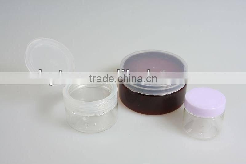 60ml 100ml cosmetic pet plastic jar