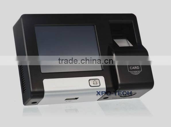 Touch Screen Fingerprint Access Control with Multi Languages