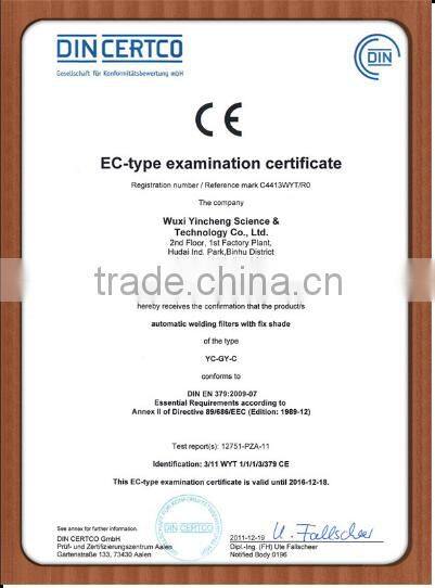 Yincheng welding helmet