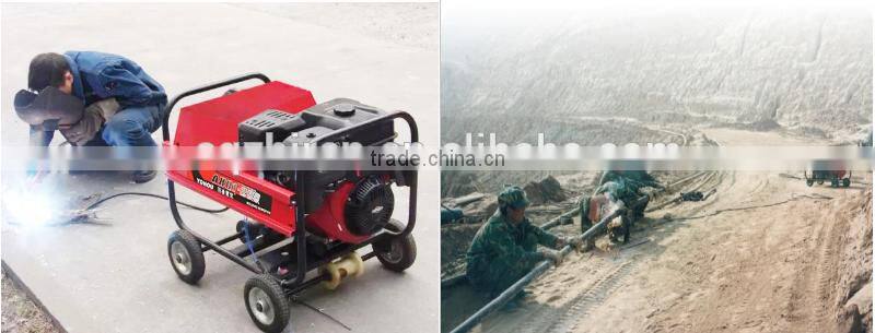 Gasoline 200a 5kw welding generator