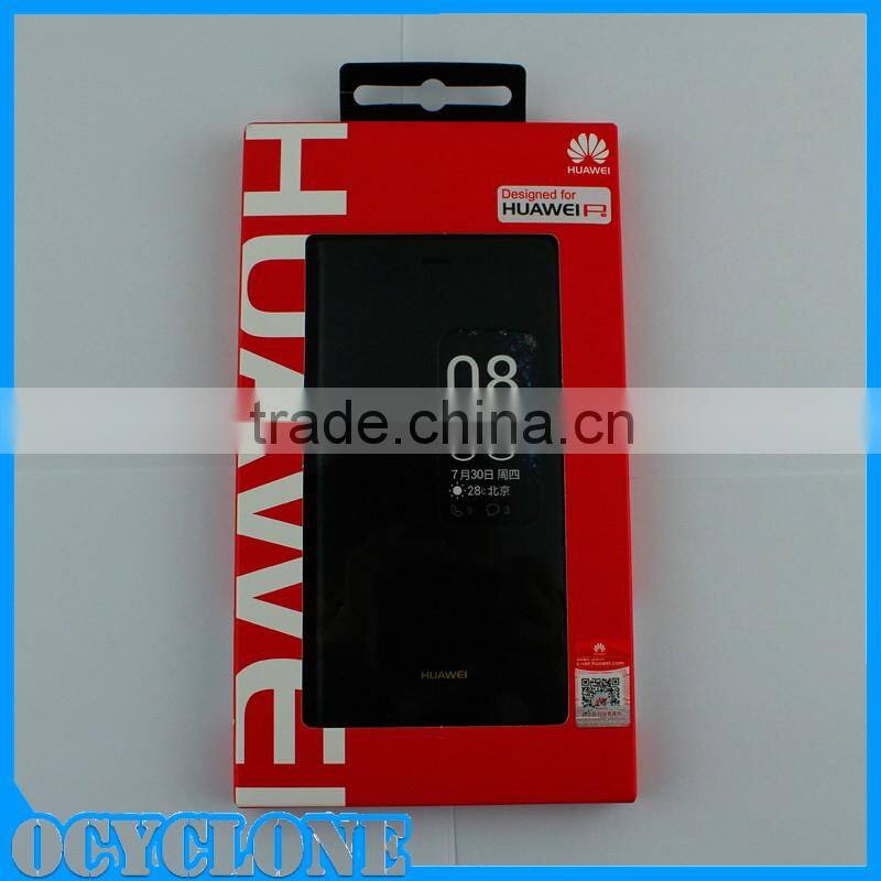 Flip Cover Soft Leather Phone Case Back Bumper for Huawei P8