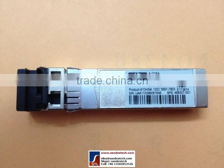HP AJ716B AJ716A 670504-001 AJ716-63002 HP 8Gb SW SFP+ FTLF8528P2BNV-H2 HP 8GB SHORTWAVE B-SERIES FIBRE CHANNEL 1 PACK SFP+ TR