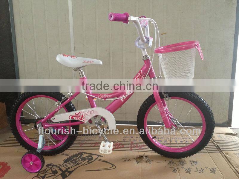pink child bike