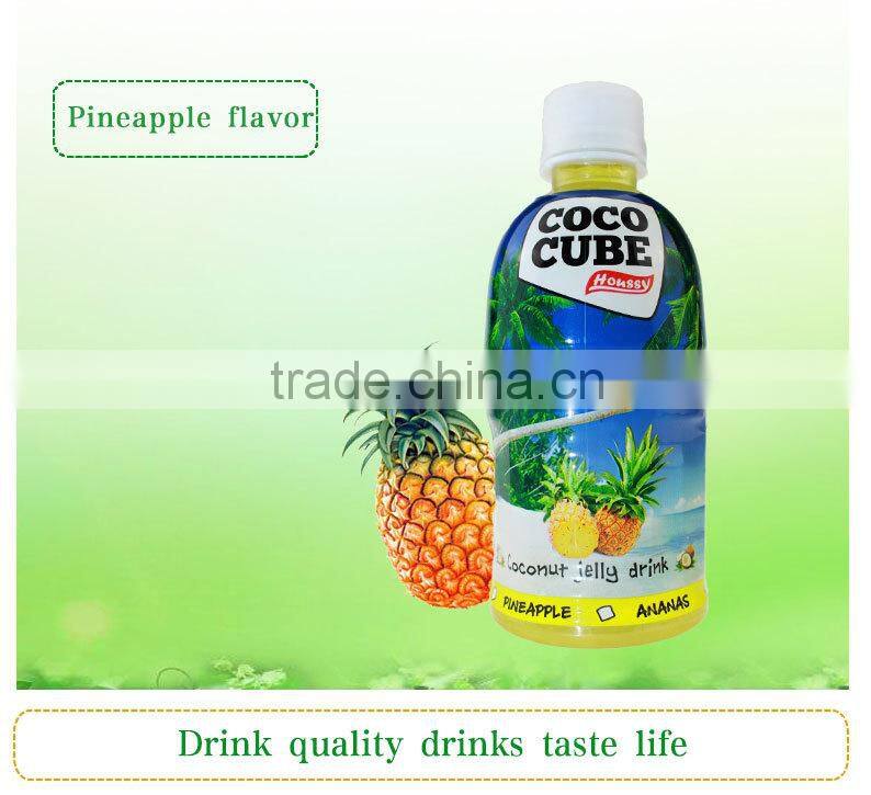 high quality houssy premium 320ml full pulp coconut water