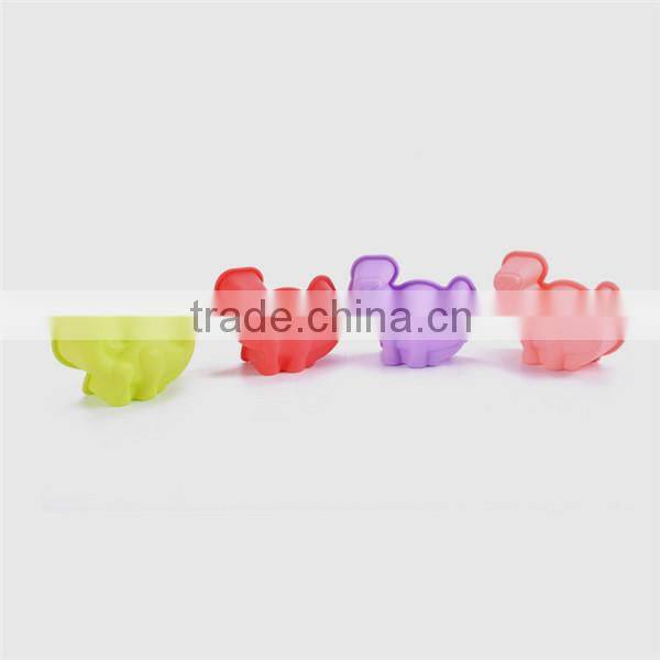 Fancy style silicone cupcake baking cups