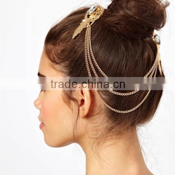 lace women hair accessories thick flower custom elastic hair tie