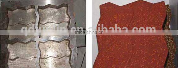 Waste Tyre Recycling Rubber Tile Production Line