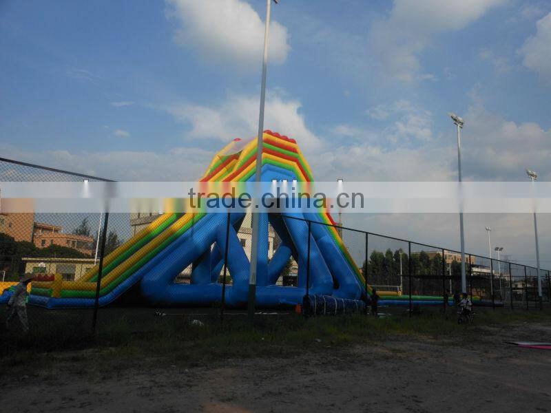 China cheap price inflatable giant inflatable water slide for adult