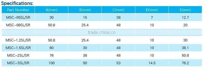 MSC-3SR Height of Center Height 50mm/Good Quality Kinematic C type Mounts with 2 adjusters/Optical Mount