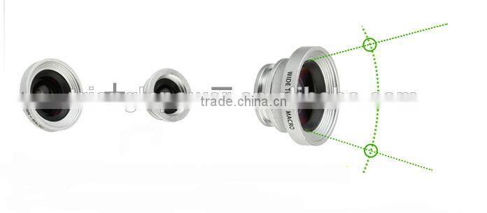 Universal Lens,Universal Clip Wide+Macro Lens For Smartphone