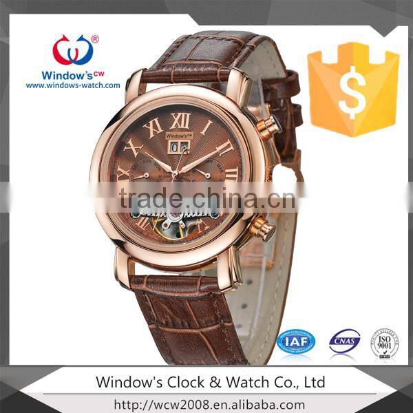 Custom ce rohs thin style watch Automatic watch