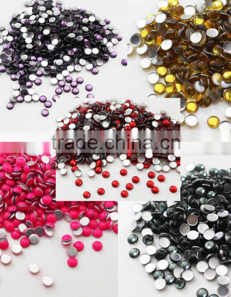 High quality hotfix epoxy pearl various colors and shapes