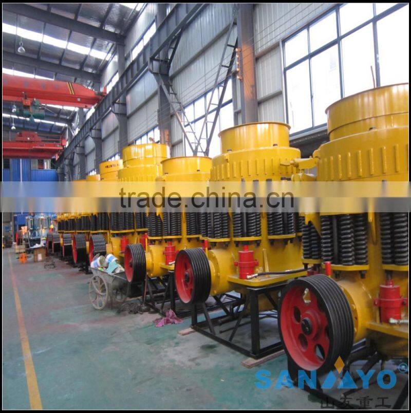 Best Cone crusher in China from Shanghai SANYYO