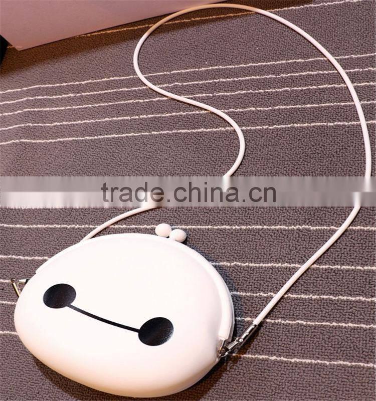 Fashionable Button Silicone Cell Phone Pouch