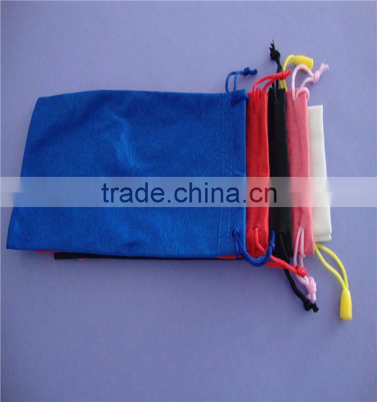 Colorful Drawstring Microfiber Eyeglasses Bag Wholesale